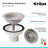 KRAUS Quarza™ 25" L Dual Mount Single Bowl Granite Kitchen Sink and Strainer-51475991