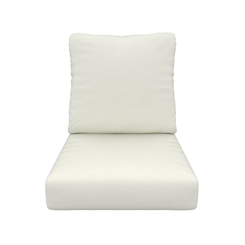 Deep Seating Outdoor Sunbrella® Seat/Back Cushion, Canvas Natural Sunbrella® Canvas