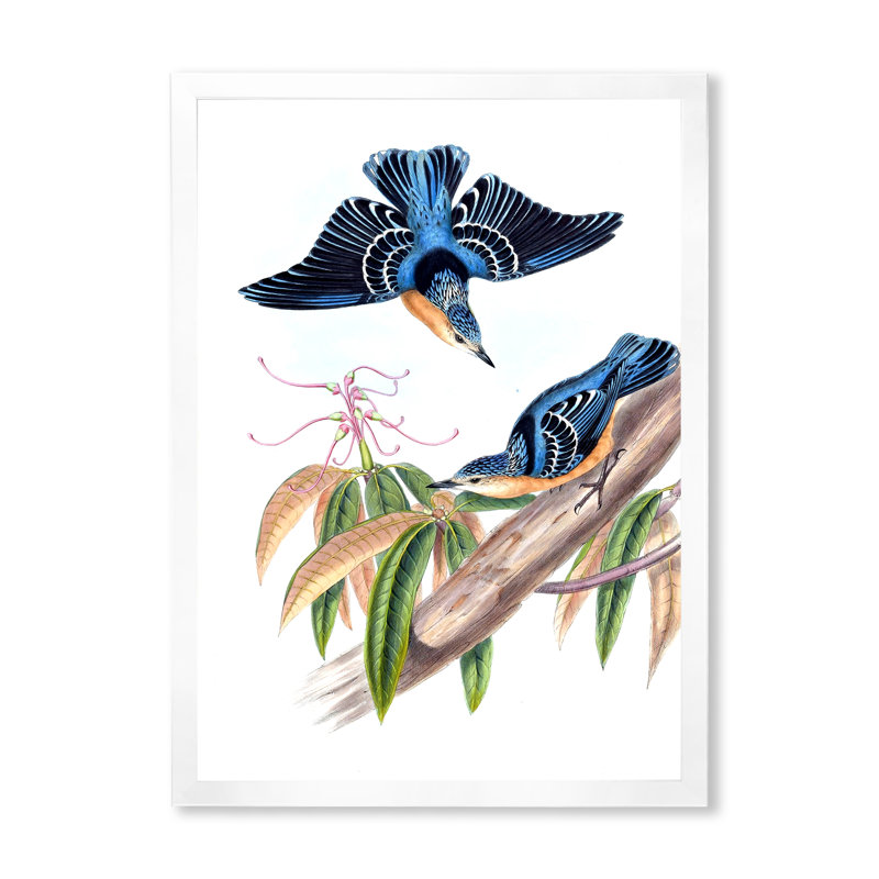 Animaux de campagne rétro - peinture sur toile, Cadre photo blanc, H 32 po x l 16 po x P 1 po