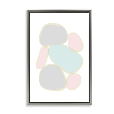Toile de galets pastel par Martina Pavlova