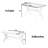 4 - Person Four Leg Dining Set-137571856-137571857