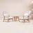 Florentia 2 - Person Patio Conversation Set with Cushions