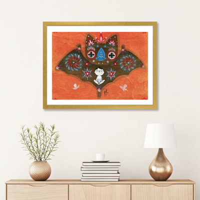 «Folk Blessings - Bat» par Martin Hsu - reproduction d'art