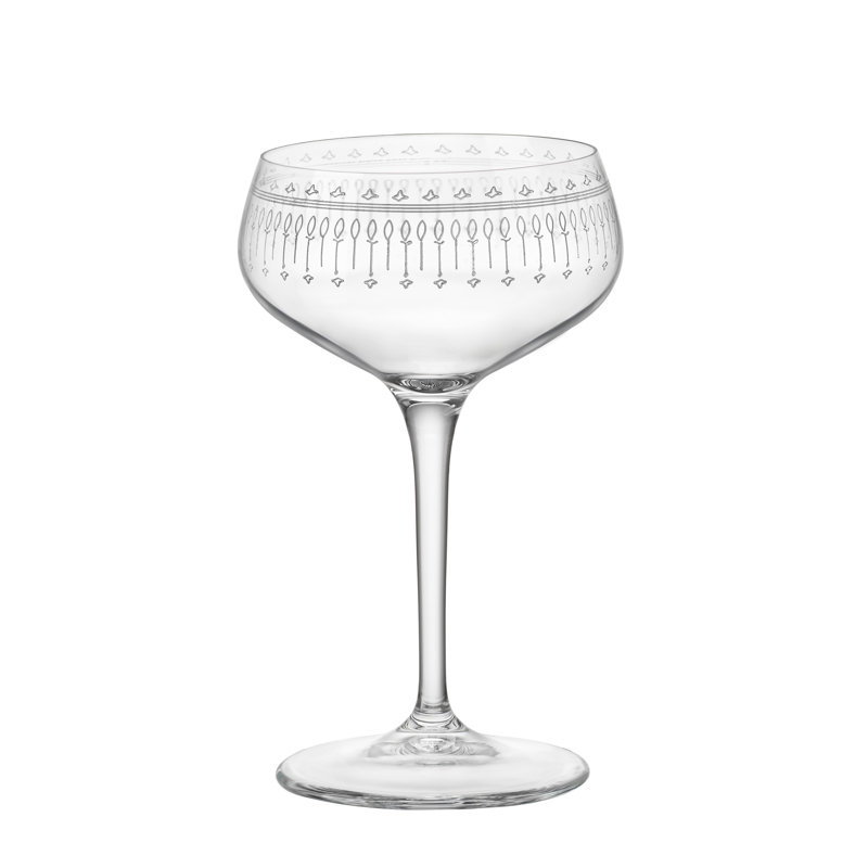 Bormioli Rocco Novecento, 6 pièces, 8,5 oz Ensemble de verres en verre