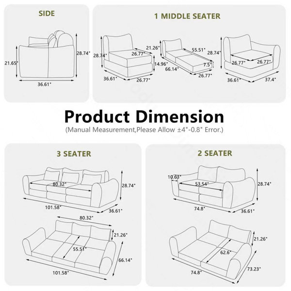 Dimensions du produit