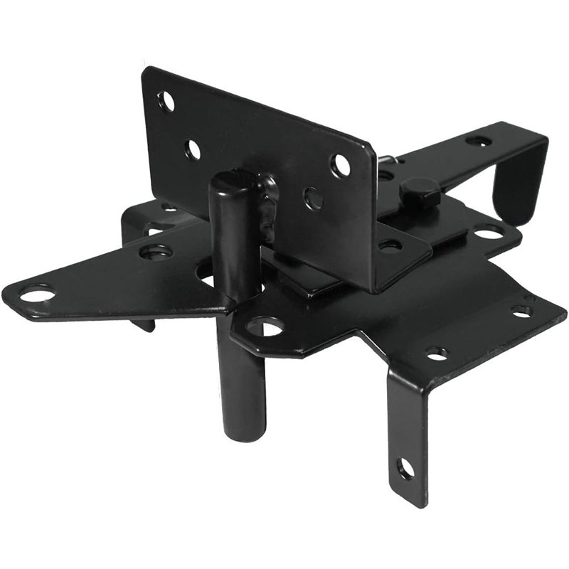Self-Locking Gate Latch Heavy Duty Post Mount Automatic Gravity ...