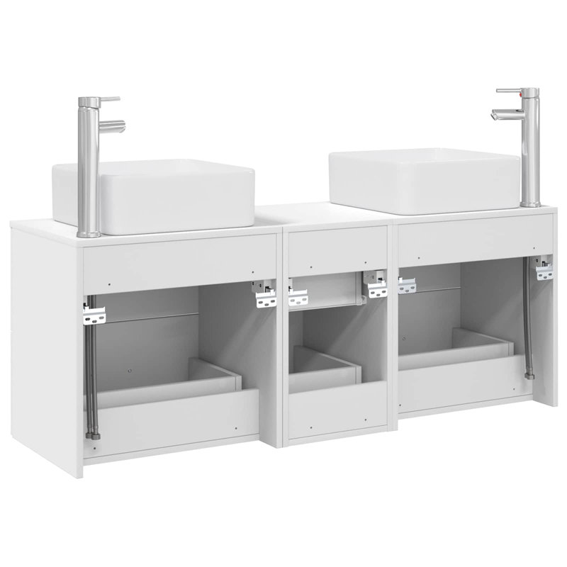 Bathroom Furniture Suite, White
