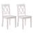 Deni 17" Wide Cross Back Dining Chairs-19674986