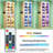 8-Tier LED Lights Shoe Cabinet