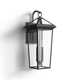 Caliana 2 Light Empire Outdoor Aluminum LED Wall Light