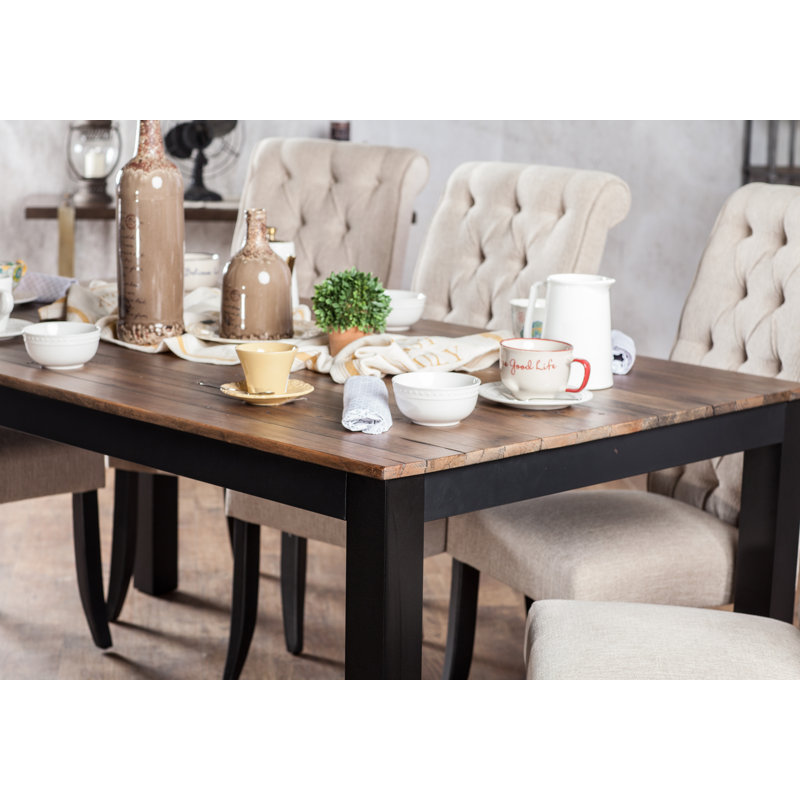 Biyron Solid Wood Dining Table