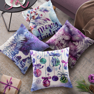 Housse de coussin en polyester