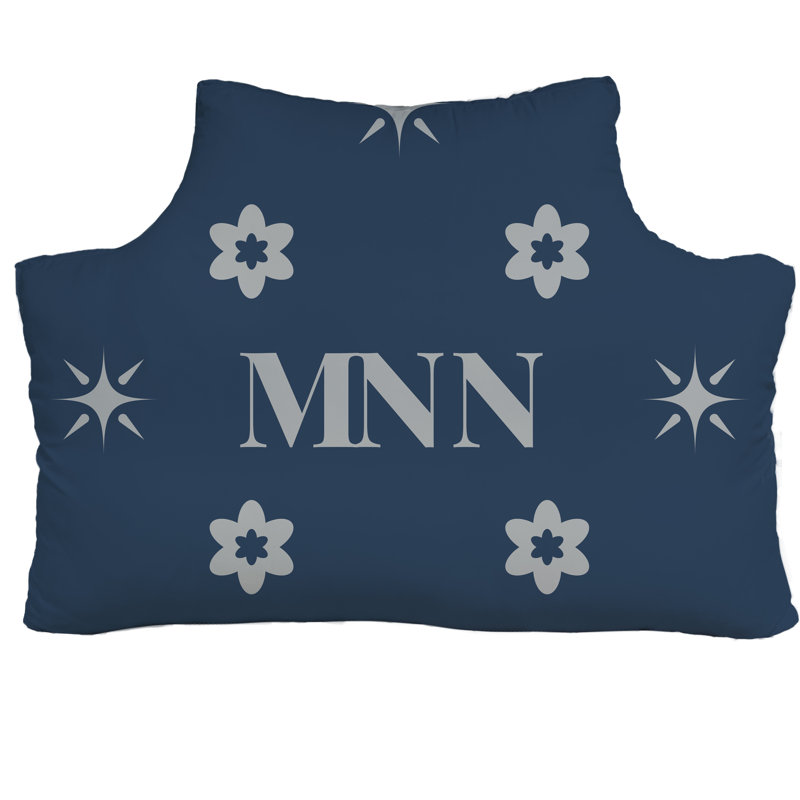 Tête de lit simple Minnesota Basketball , Foncé / bleu / gris, Rectangulaire H 29,5 po x l 39,5 po