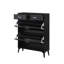 Grande armoire à chaussures, range-chaussures autoportant avec 2 tiroirs rabattables