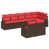 Brown Frame/Red Cushion is out of stock selected