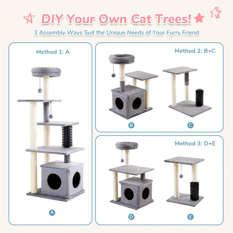 Ezayah 52.76'' H Cat Tree