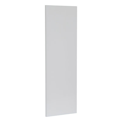 Panneau de bout moderne en panneau de fibres à densité moyenne blanc l 12 po x P 3/4 x H 36 WALLKITCHENS