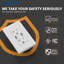 Prise USB, inviolable, plaque murale incluse-735389323