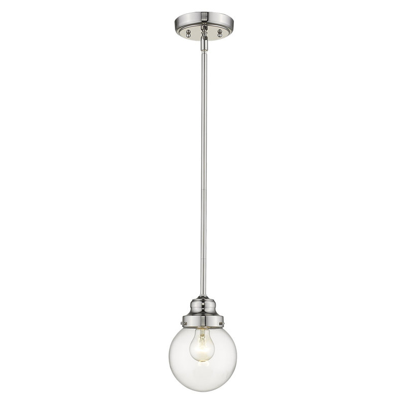 Luminaire suspendu pour une seule ampoule 1 lumières Rabehi