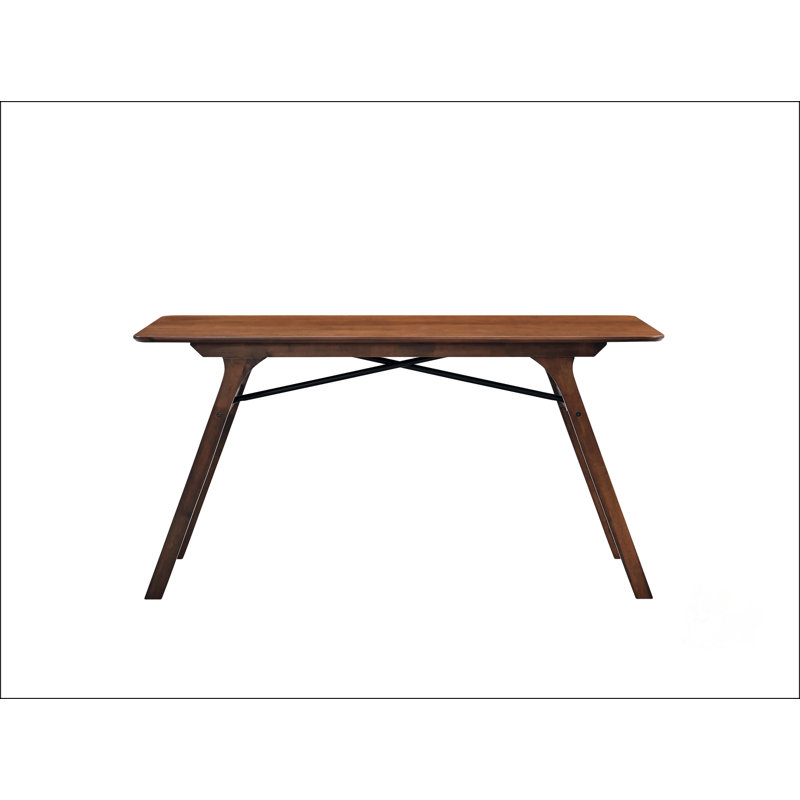 Walnut Finish Dining Table