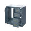 Ensemble de meuble-lavabo 30 po avec lavabo en céramique, armoire de rangement en bois massif, ensemble de meuble-lavabo autoportant avec 3 tiroirs et portes à fermeture douce-1139247881