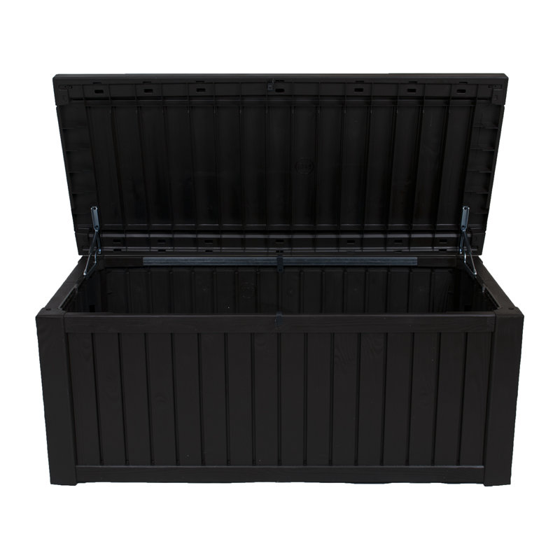 Rockwood 570 L Resin Storage Box, Dark Brown
