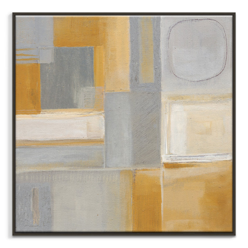 50's - 2 by Karen Hopkins - Wrapped Canvas Print, 76 cm H x 76 cm W, Black