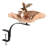Hummingbird Birdbath with Rail Mount Bracket
