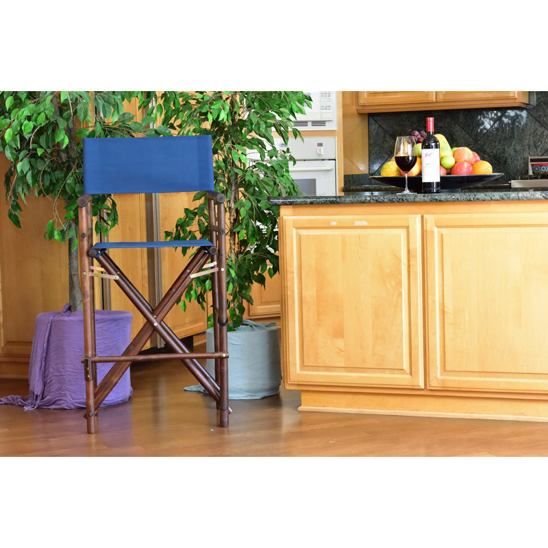 Chaise de patio Wyton, Bleu marine
