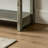 46" Farmhouse Console Table with Sliding Barn Doors, Adjustable Shelves & Open Storage
