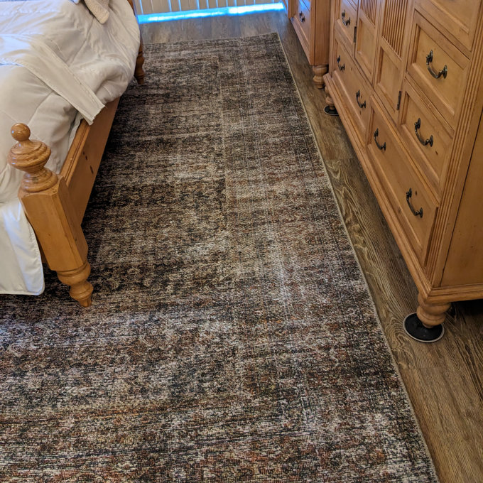 billie tobacco / rust rug amber lewis x loloi reviews Amber Lewis x Loloi Billie Oriental Tobacco/Rust Area Rug & Reviews