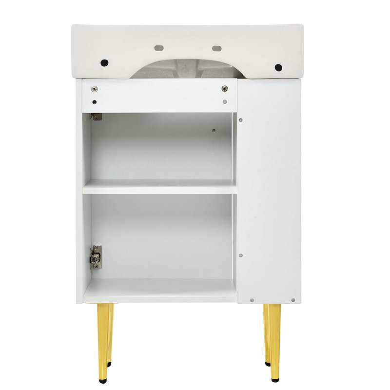 [Cabinet Only] 21.6" Bathroom Vanity (Sink Not Included)(SV000007AAE)