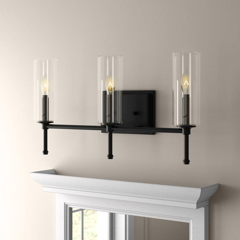 Addalynn 3 - Light Dimmable Vanity Light, Matte Black