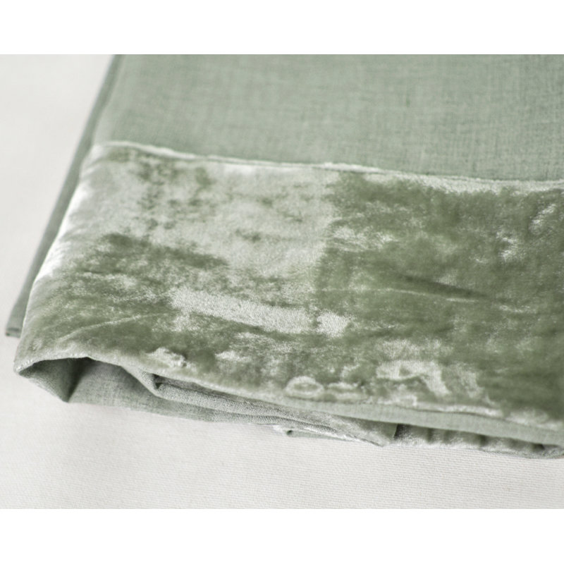 Duvet Cover Set, Sage, Queen Duvet Cover + 2 King Shams