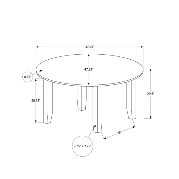 Dimensions du produit