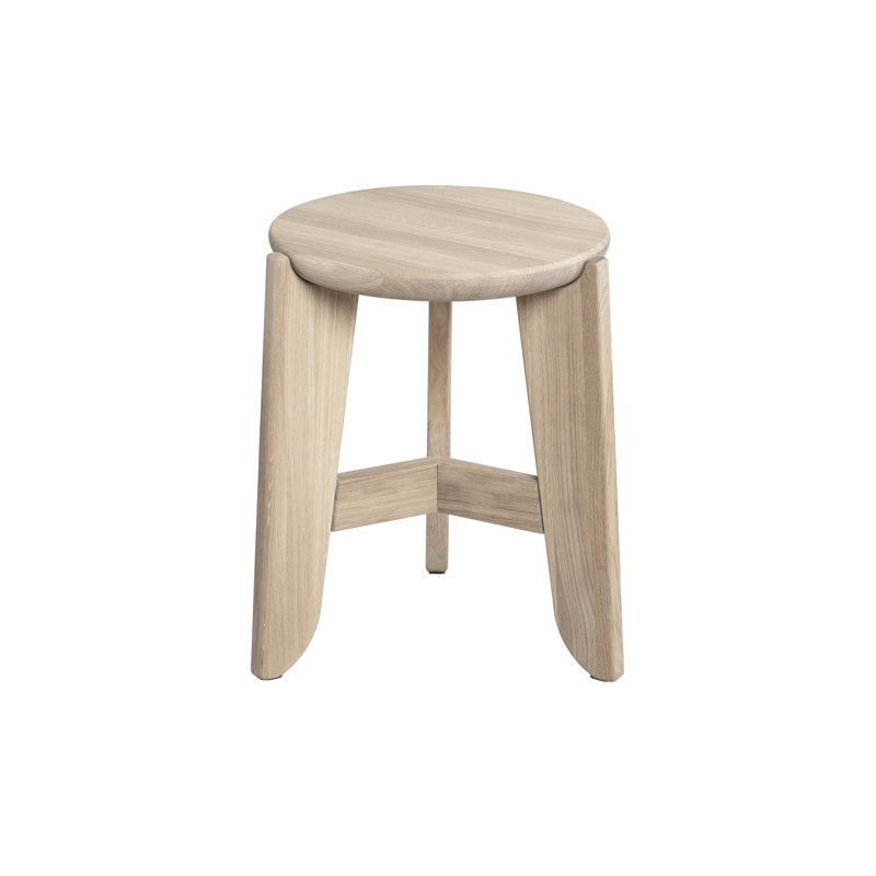 Solid Wood Accent Stool