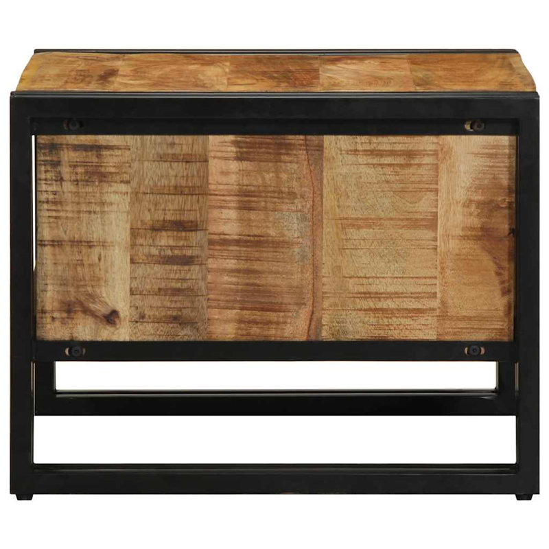 Coffee Table with Storage, 38" H x 50" L x 50" W, Wood 
