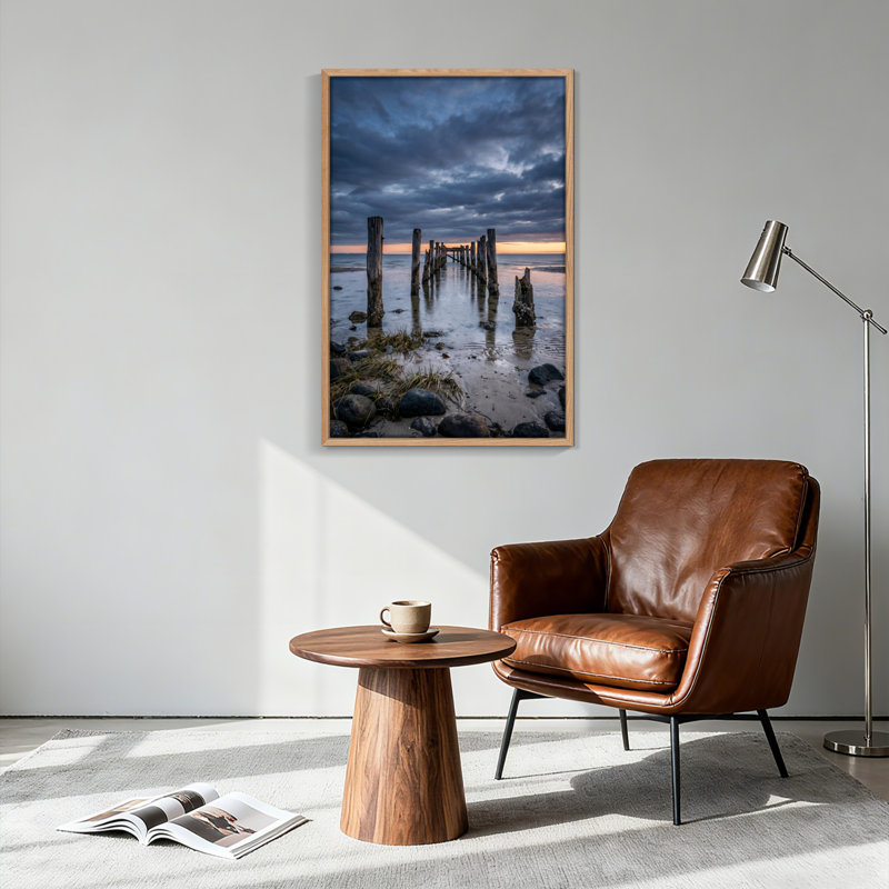 Ensemble de 1 toile murale « Ciel spectaculaire », H 36 po x l 24 po, Natural