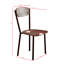 Ensemble de chaises rondes 5 pièces