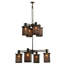 Heald 8 - Light Chandelier