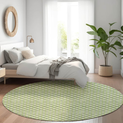 Tapis vert lavable intérieur / extérieur Chantelle 