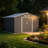 Backyard Tools Storage Shed