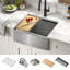 Évier de cuisine KRAUS Kore ™ Workstation Farmhouse-115270562-115270563