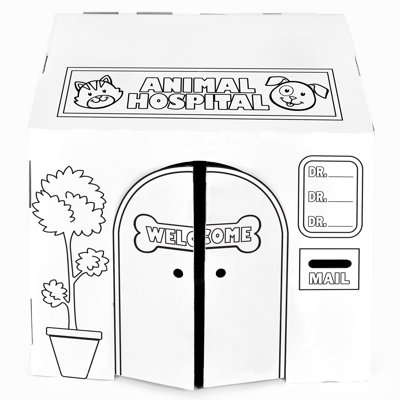 Maisonnette facile: hôpital pour animaux