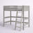 Burkley Kids Twin Solid Wood Loft Bed with Built-in Ladder-1895284464