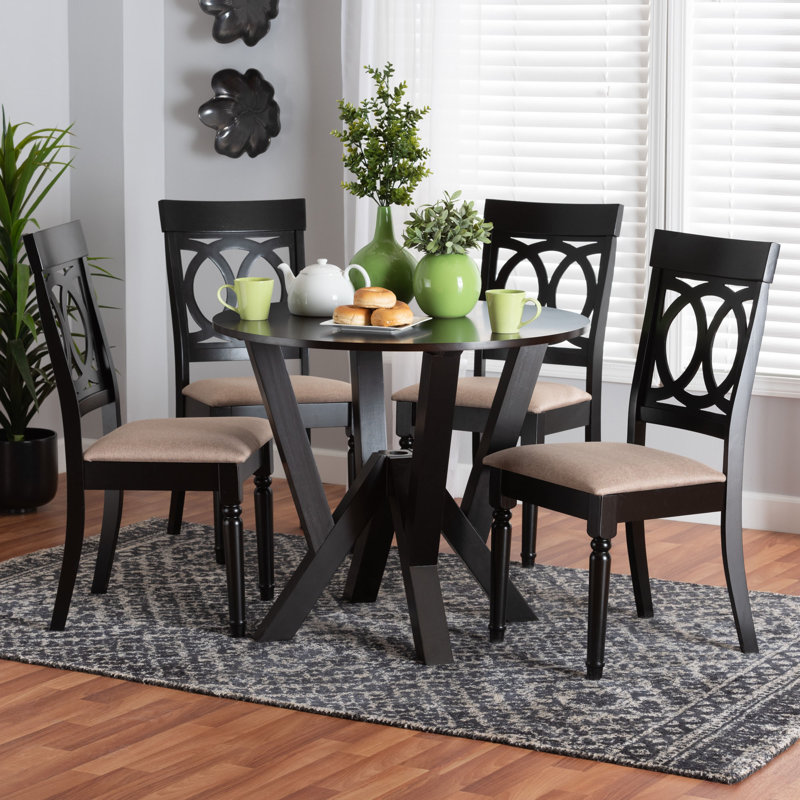 Lambert 4 - Person Four Leg Dining Set