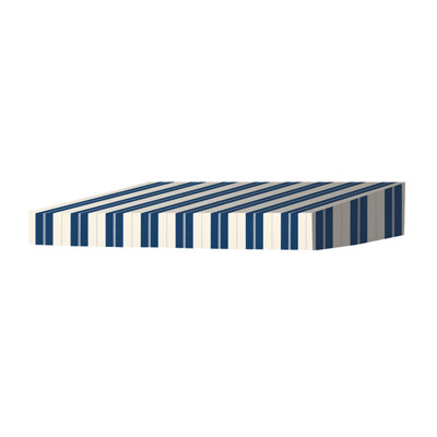 Auvent de porte en acrylique tissé l 8 pi x P 4,167 pi