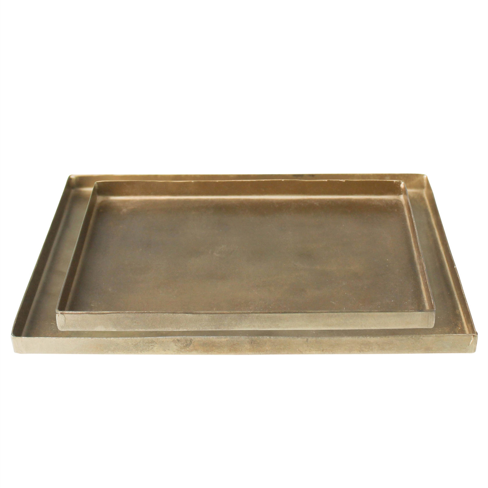 Tulum Trays Set Of 2 Sm: 6X5.5, Lrg: 8X7