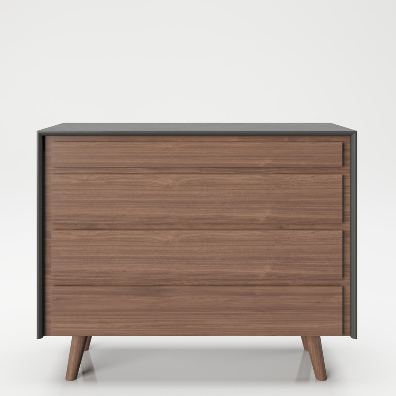 Victoria 254cm W 4 - Drawer Chest of Drawers