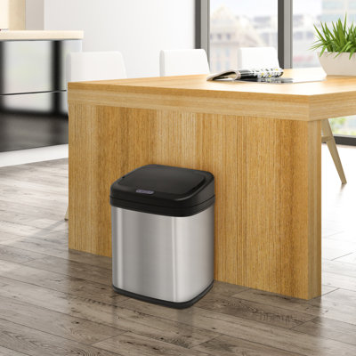 Kitchen Automatic Sensor Dustbin Stainless Steel Rubbish Waste Bin Trash 20L